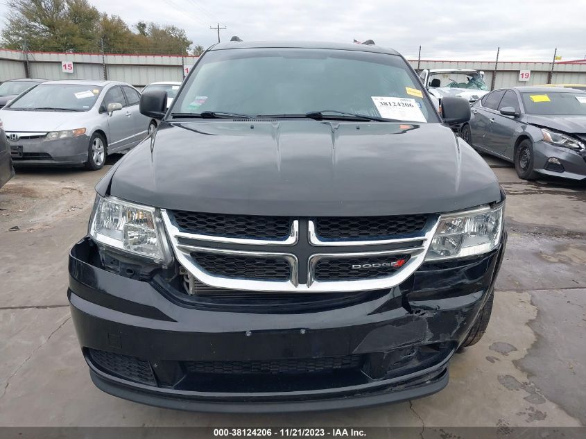 2017 Dodge Journey Se VIN: 3C4PDCAB0HT604635 Lot: 38124206