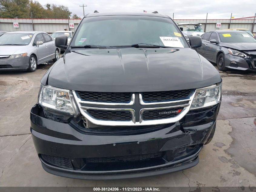2017 Dodge Journey Se VIN: 3C4PDCAB0HT604635 Lot: 38124206