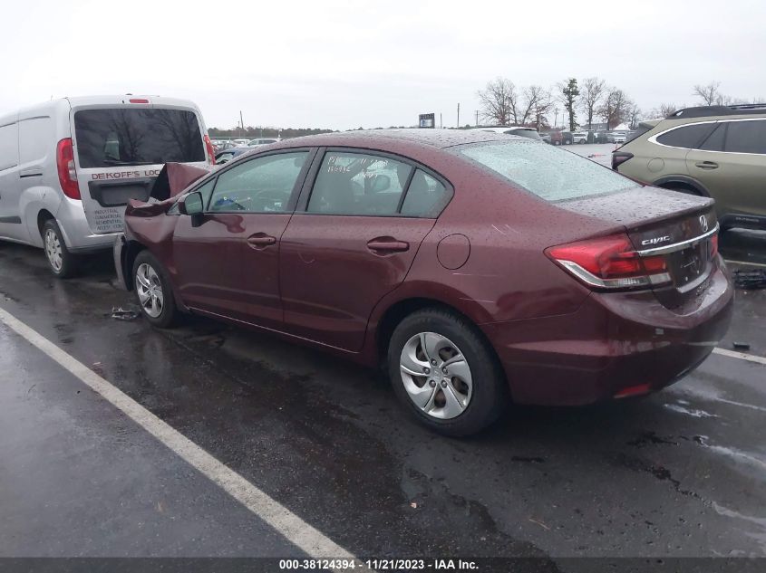 19XFB2F52FE277638 2015 Honda Civic Lx