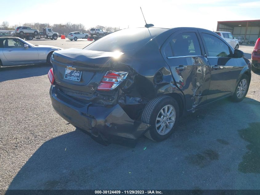 2020 Chevrolet Sonic Fwd Lt VIN: 1G1JD5SB7L4100381 Lot: 38124409