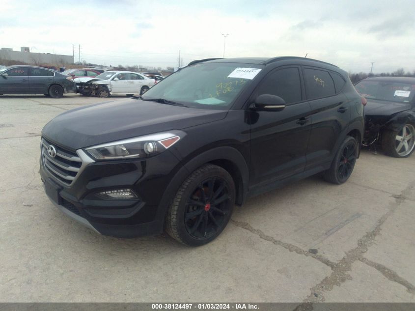 KM8J3CA25HU444634 2017 HYUNDAI TUCSON - Image 2