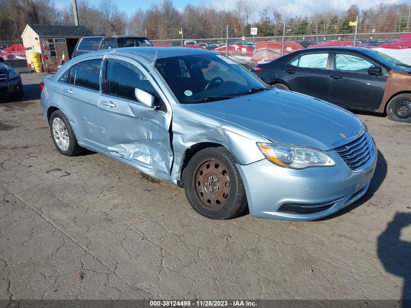 2013 Chrysler 200 Lx VIN: 1C3CCBAB8DN764899 Lot: 38124498