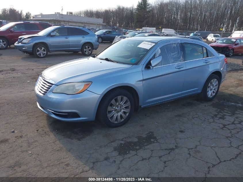 2013 Chrysler 200 Lx VIN: 1C3CCBAB8DN764899 Lot: 38124498