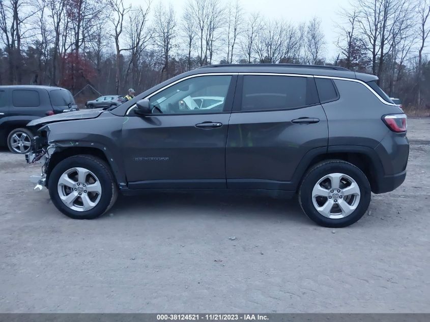 2018 Jeep Compass Latitude 4X4 VIN: 3C4NJDBBXJT436075 Lot: 38124521