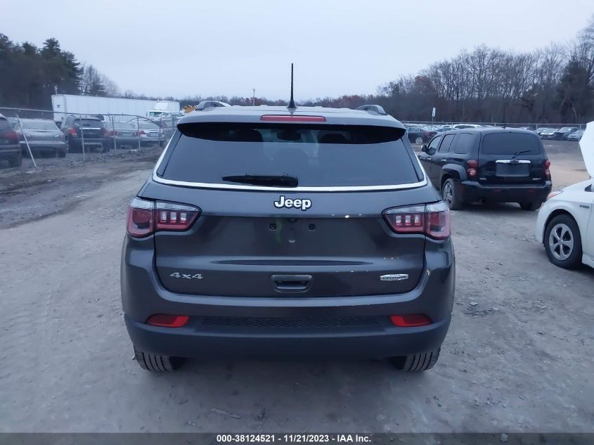 2018 Jeep Compass Latitude 4X4 VIN: 3C4NJDBBXJT436075 Lot: 38124521