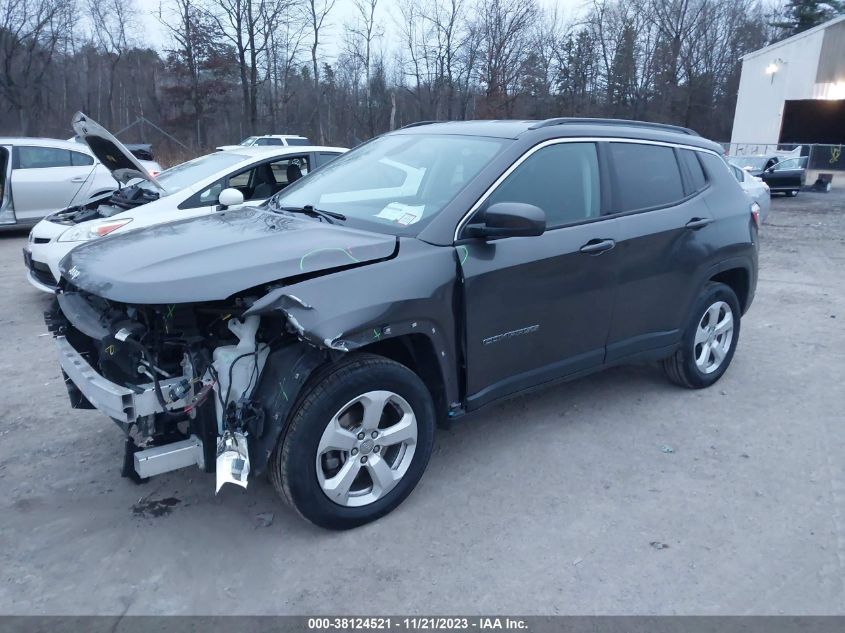 2018 Jeep Compass Latitude 4X4 VIN: 3C4NJDBBXJT436075 Lot: 38124521