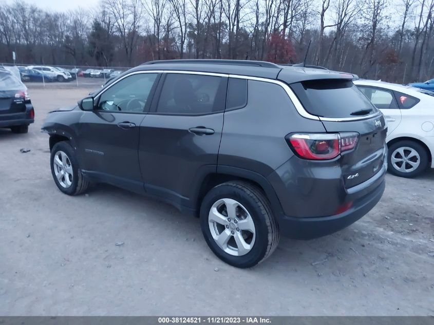 2018 Jeep Compass Latitude 4X4 VIN: 3C4NJDBBXJT436075 Lot: 38124521