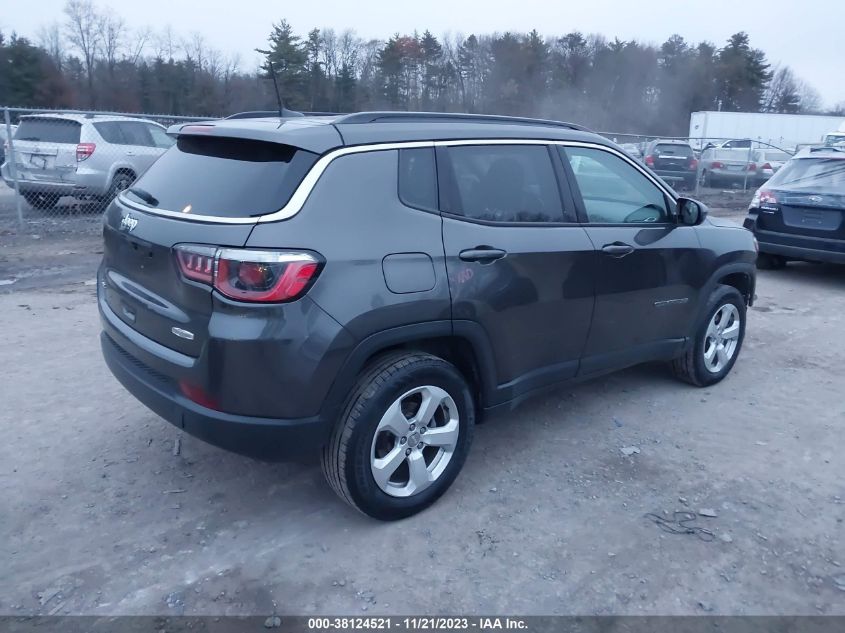 2018 Jeep Compass Latitude 4X4 VIN: 3C4NJDBBXJT436075 Lot: 38124521