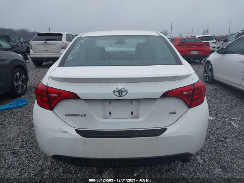 2017 Toyota Corolla Se VIN: 2T1BURHE3HC804375 Lot: 38124589