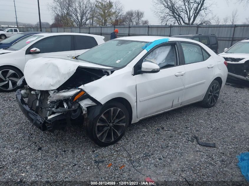 2017 Toyota Corolla Se VIN: 2T1BURHE3HC804375 Lot: 38124589