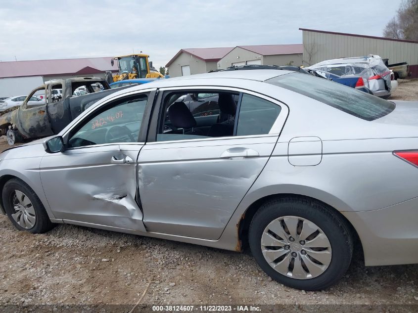 1HGCP2F39CA012752 2012 Honda Accord 2.4 Lx