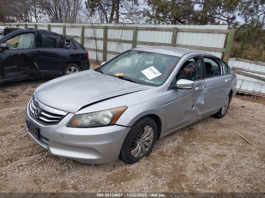 1HGCP2F39CA012752 2012 Honda Accord 2.4 Lx