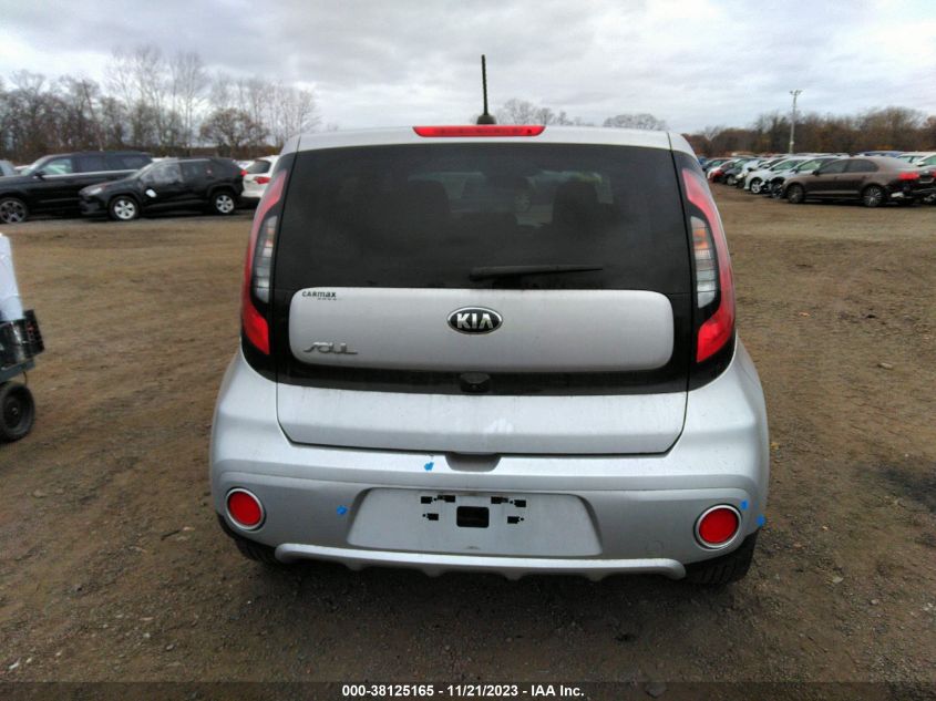 2017 Kia Soul + VIN: KNDJP3A5XH7439883 Lot: 38125165