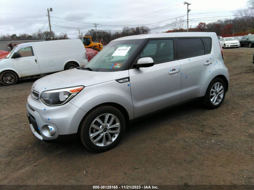 2017 Kia Soul + VIN: KNDJP3A5XH7439883 Lot: 38125165