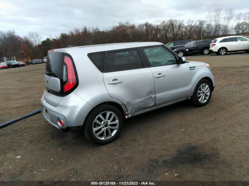 2017 Kia Soul + VIN: KNDJP3A5XH7439883 Lot: 38125165