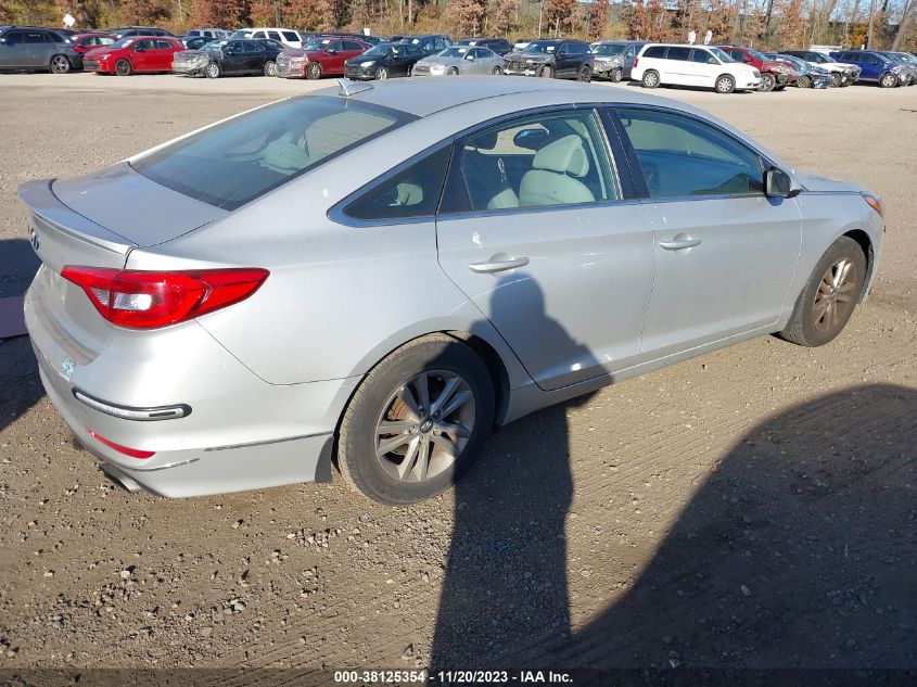 2016 Hyundai Sonata Se VIN: 5NPE24AF0GH414855 Lot: 38125354