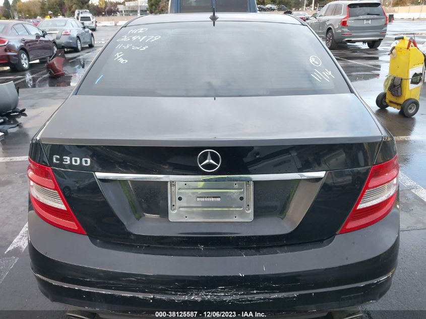 2011 Mercedes-Benz C-Class VIN: WDDGF5EB7BR149935 Lot: 38125587