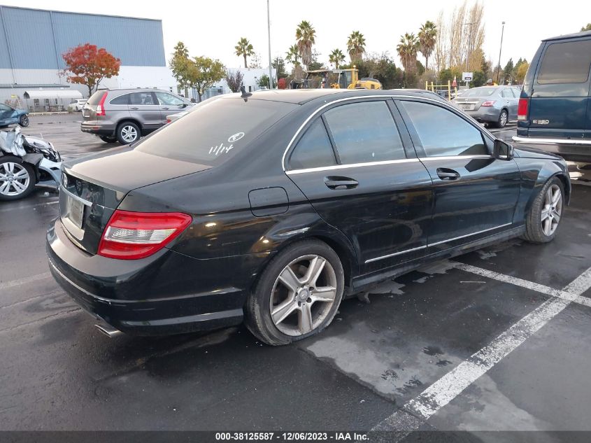 2011 Mercedes-Benz C-Class VIN: WDDGF5EB7BR149935 Lot: 38125587