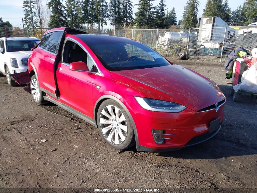 2020 Tesla Model X Long Range Dual Motor VIN: 5YJXCBE27LF249476 Lot: 38125595