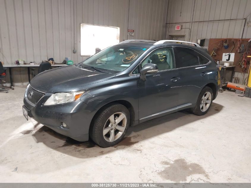 2010 Lexus Rx 350 VIN: 2T2BK1BA9AC042426 Lot: 38125730