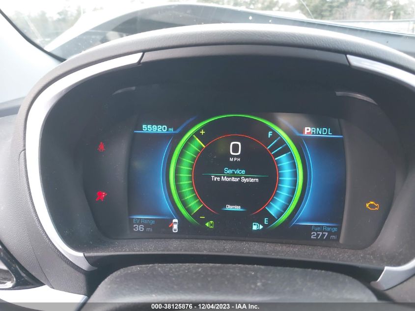 2018 Chevrolet Volt Lt VIN: 1G1RC6S50JU125478 Lot: 38125876