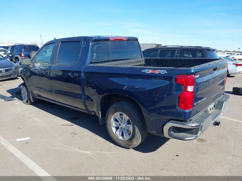 3GCPDDEK1PG206597 2023 Chevrolet Silverado 1500 4Wd Standard Bed Lt