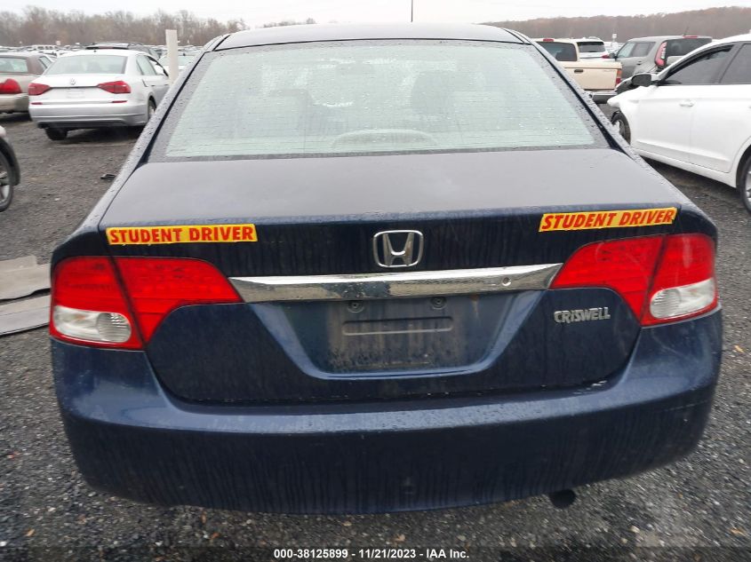 2010 Honda Civic Lx VIN: 2HGFA1F5XAH580176 Lot: 38125899