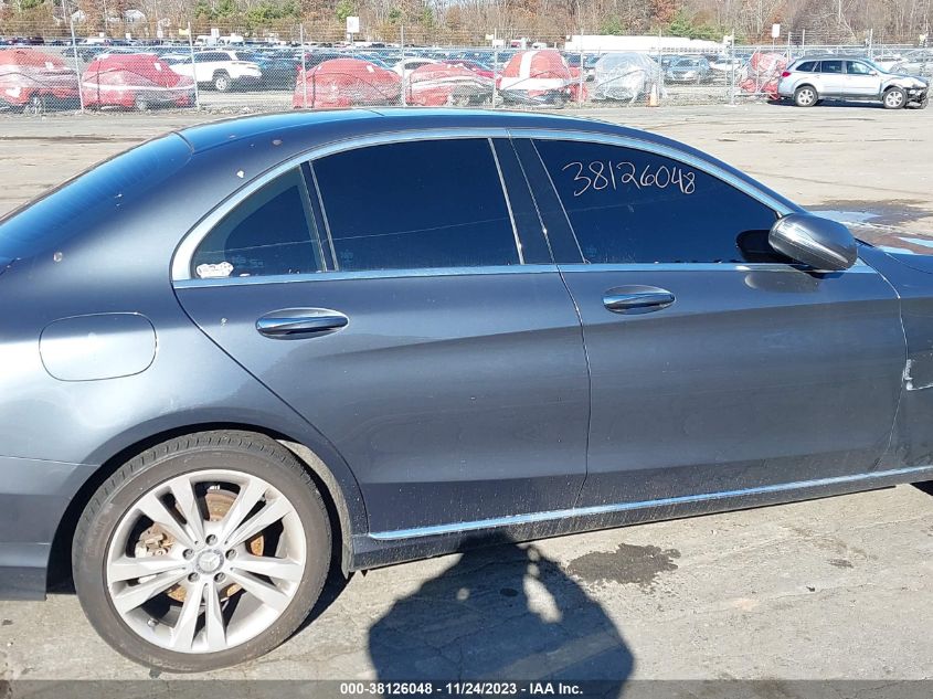 2015 Mercedes-Benz C 300 Sport 4Matic/Luxury 4Matic/4Matic VIN: 55SWF4KB7FU052913 Lot: 38126048