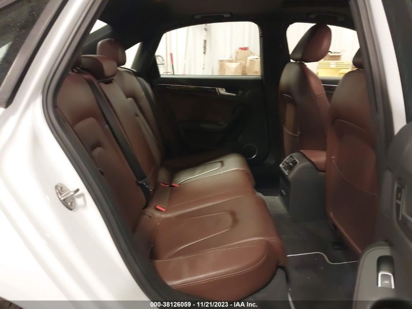 2014 Audi A4 2.0T Premium VIN: WAUFFAFLXEN038536 Lot: 38126059