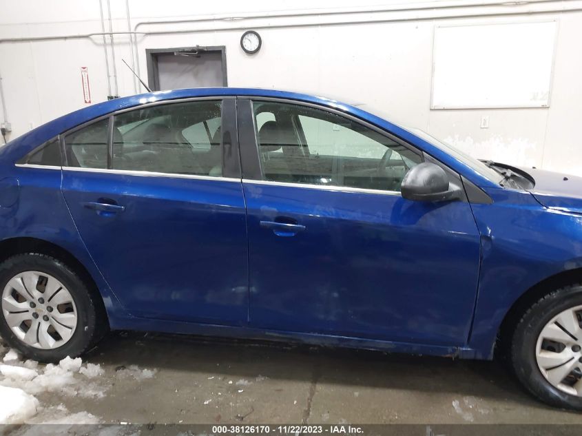 1G1PC5SH8C7250595 2012 Chevrolet Cruze Ls