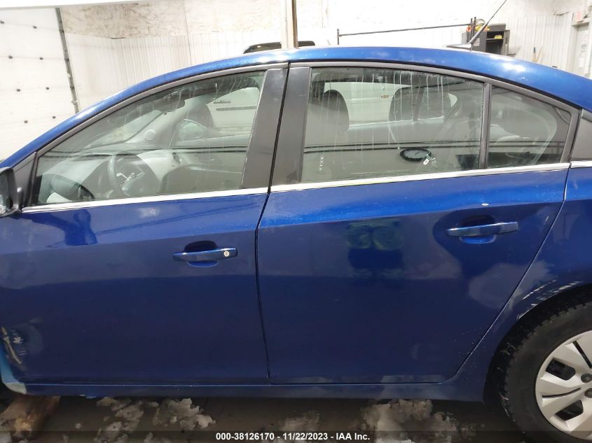 1G1PC5SH8C7250595 2012 Chevrolet Cruze Ls