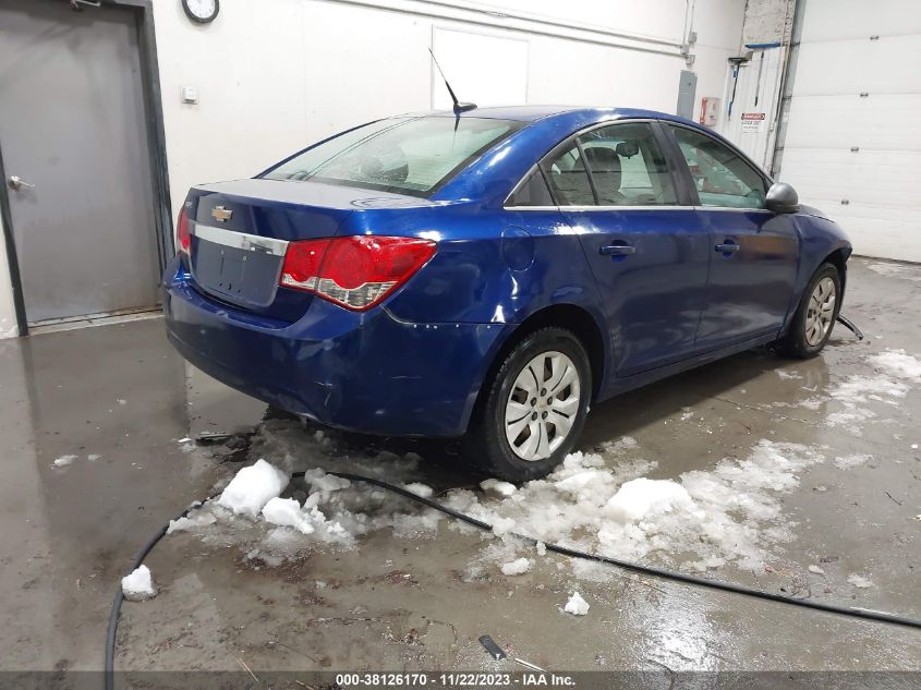1G1PC5SH8C7250595 2012 Chevrolet Cruze Ls