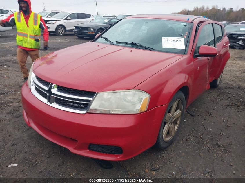 1C3CDZCB5CN161622 2012 Dodge Avenger Sxt