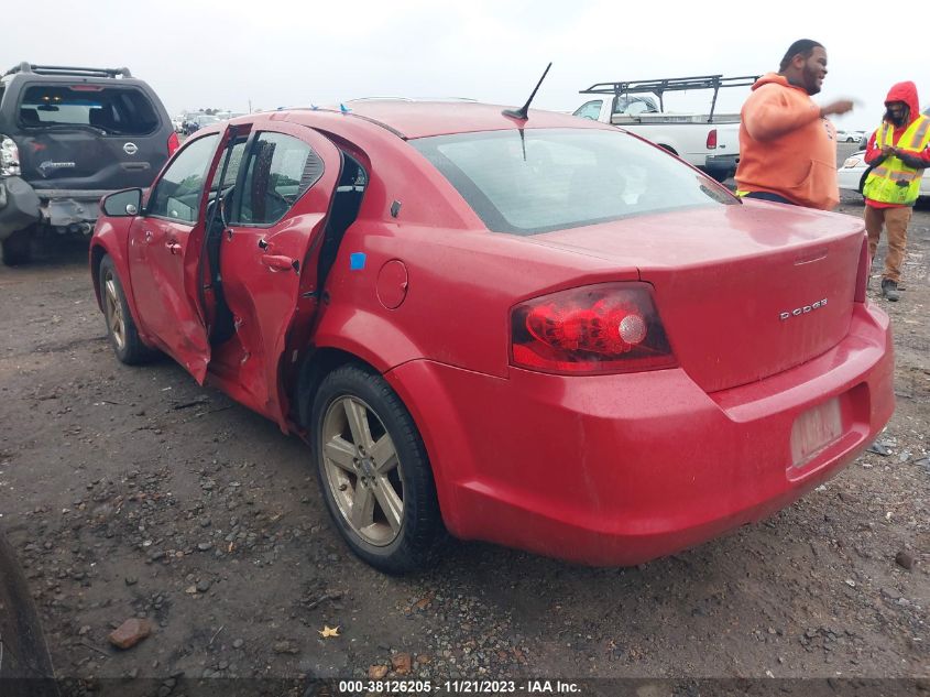 1C3CDZCB5CN161622 2012 Dodge Avenger Sxt