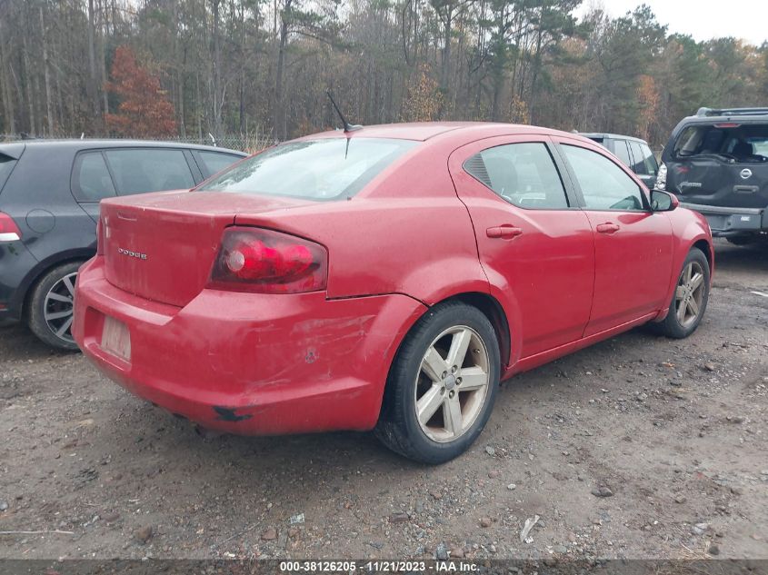 1C3CDZCB5CN161622 2012 Dodge Avenger Sxt