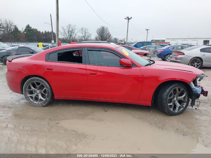 2016 Dodge Charger Sxt VIN: 2C3CDXHG1GH180112 Lot: 38126455