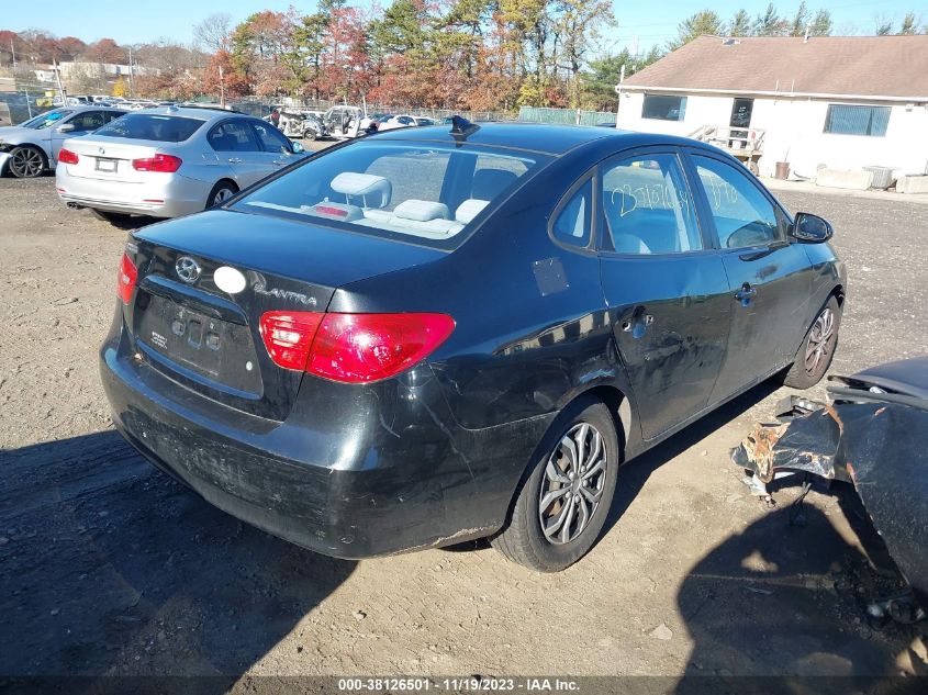 2009 Hyundai Elantra Gls VIN: KMHDU46D99U671059 Lot: 38126501