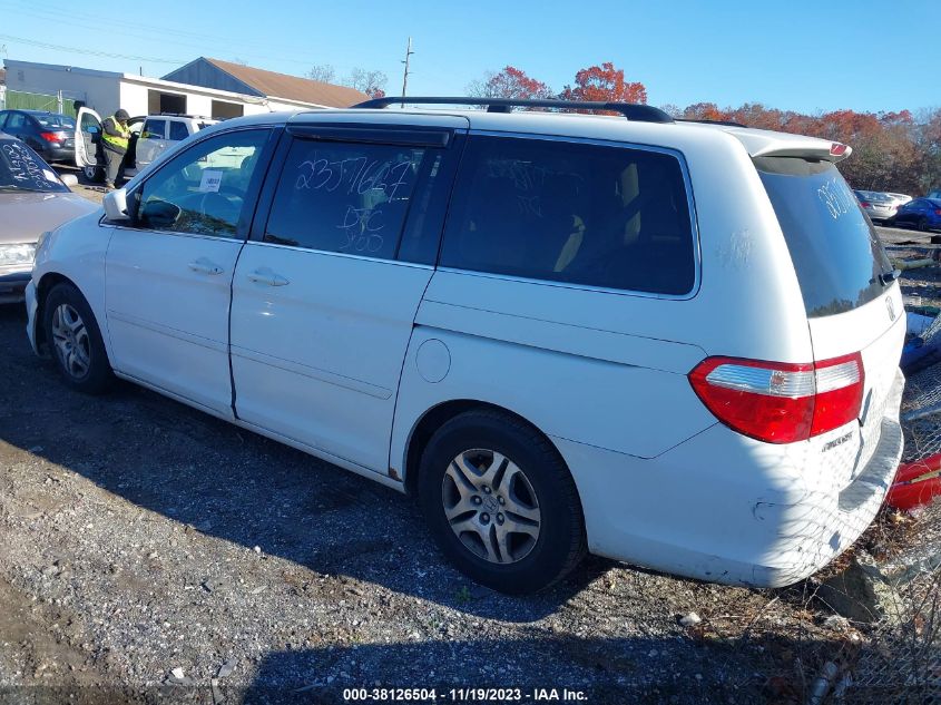 2007 Honda Odyssey Ex VIN: 5FNRL384X7B025278 Lot: 38126504