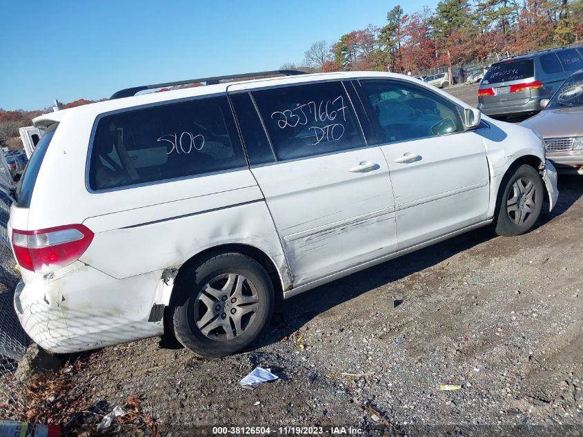 2007 Honda Odyssey Ex VIN: 5FNRL384X7B025278 Lot: 38126504