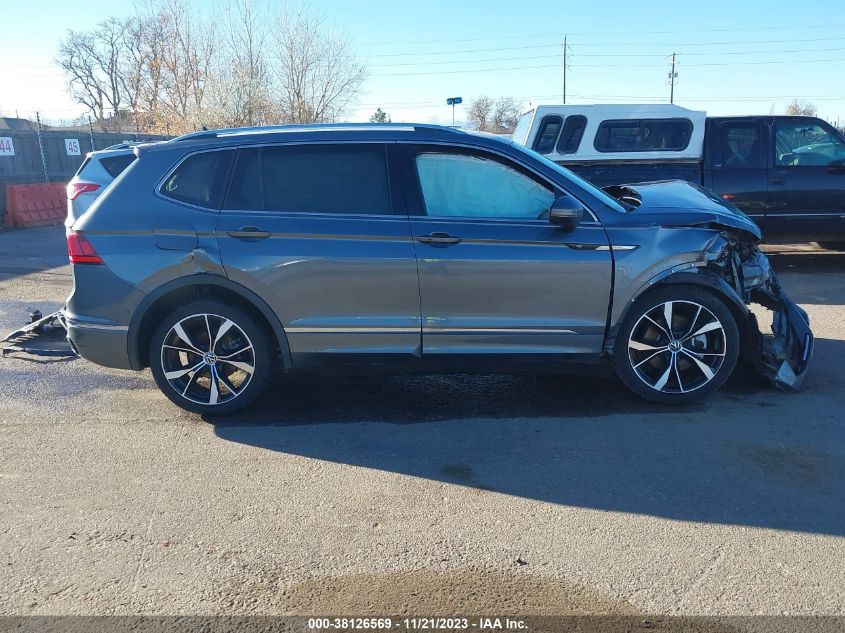 2022 Volkswagen Tiguan 2.0T Sel R-Line VIN: 3VV4B7AX3NM152182 Lot: 38126569