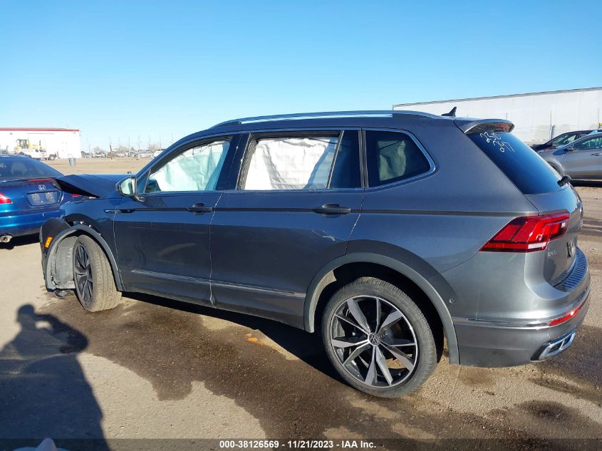 2022 Volkswagen Tiguan 2.0T Sel R-Line VIN: 3VV4B7AX3NM152182 Lot: 38126569