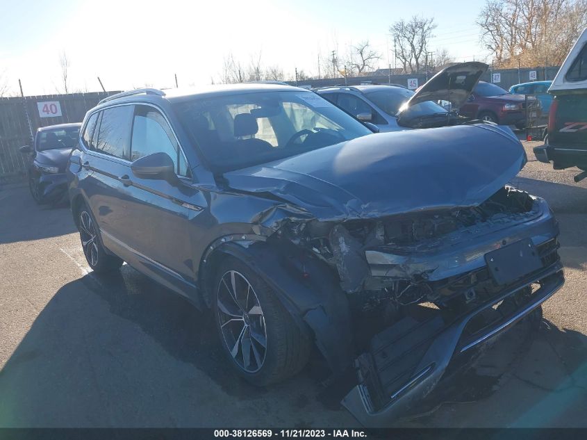 2022 Volkswagen Tiguan 2.0T Sel R-Line VIN: 3VV4B7AX3NM152182 Lot: 38126569