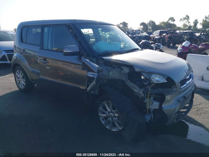 2012 Kia Soul + VIN: KNDJT2A68C7446385 Lot: 38126689