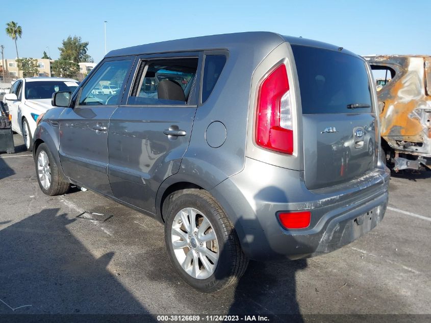 2012 Kia Soul + VIN: KNDJT2A68C7446385 Lot: 38126689