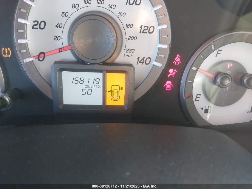 2013 Honda Pilot Lx VIN: 5FNYF3H22DB013459 Lot: 38126712