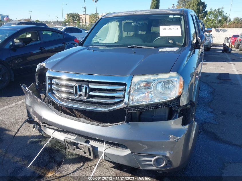2013 Honda Pilot Lx VIN: 5FNYF3H22DB013459 Lot: 38126712