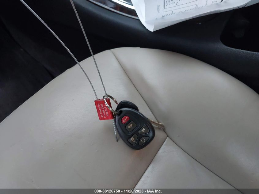 2012 Chevrolet Impala Ltz VIN: 2G1WC5E30C1187789 Lot: 38126750