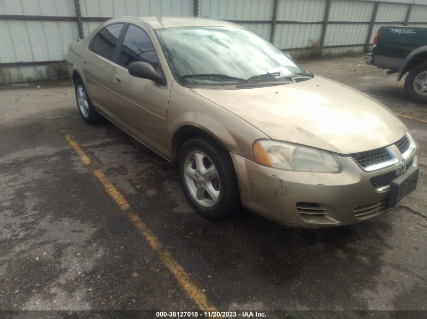 2004 Dodge Stratus Sxt VIN: 1B3EL46X34N177029 Lot: 38127015