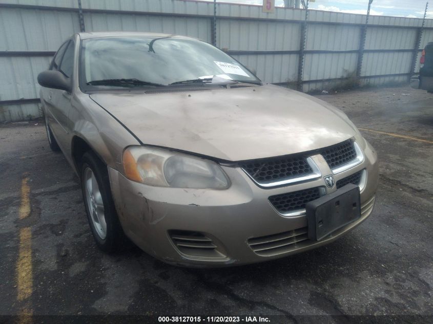 2004 Dodge Stratus Sxt VIN: 1B3EL46X34N177029 Lot: 38127015