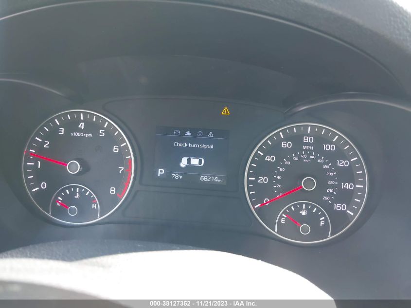 2019 Kia Optima S VIN: 5XXGT4L39KG354068 Lot: 38127352